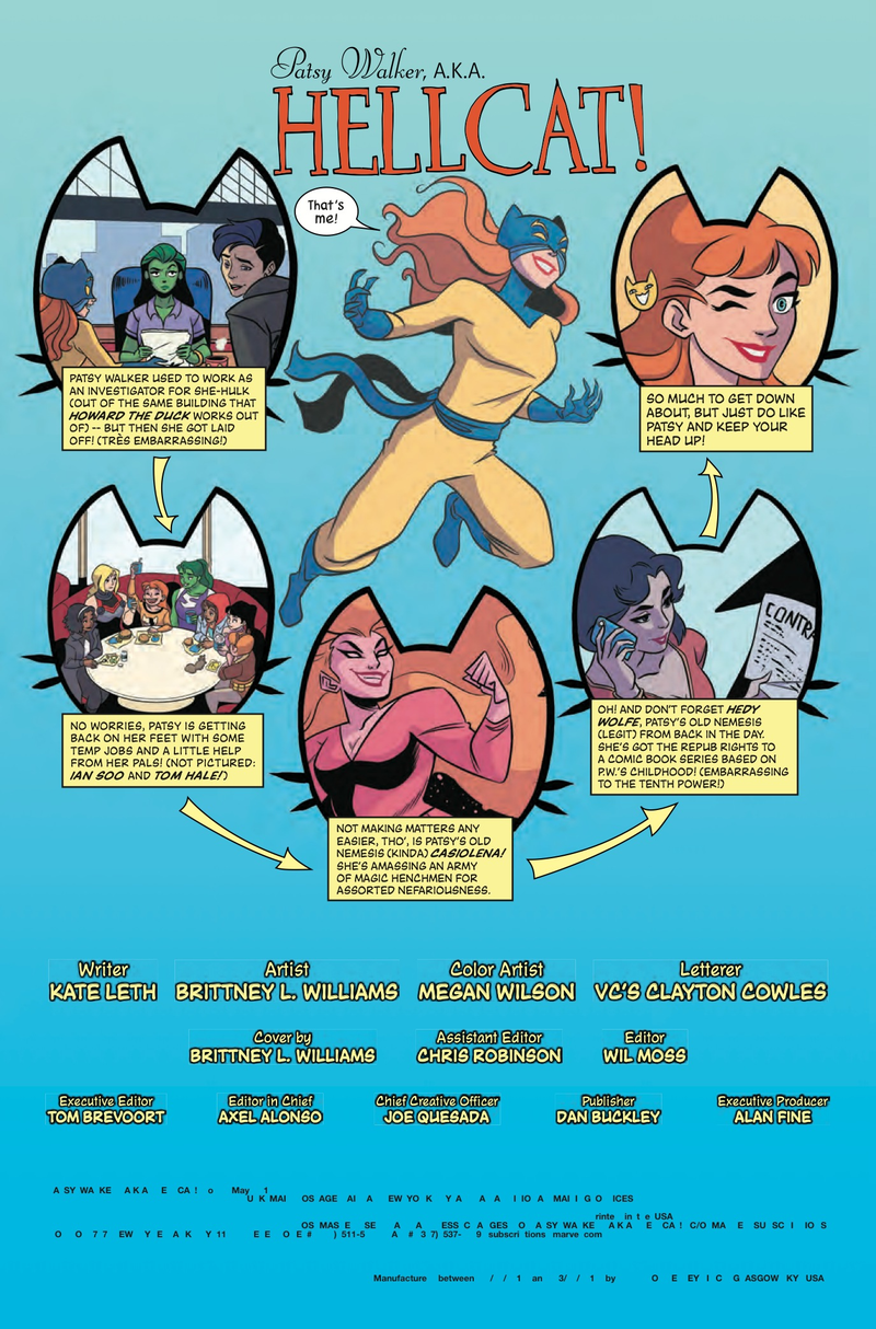 Illustration for article titled Marvel exclusive: Feline meets fowl when Howard The Duck visits Hellcat!